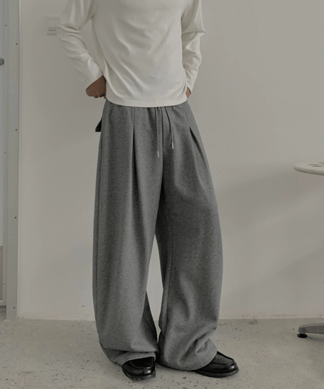 Relaxed Loose Sweatpants / 2color