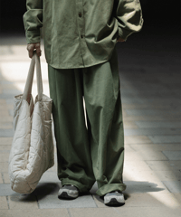 Relaxed Wide Tuck Easy Pants  / 2color