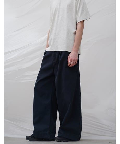 Cotton Baggy Easy Pants  / 2color