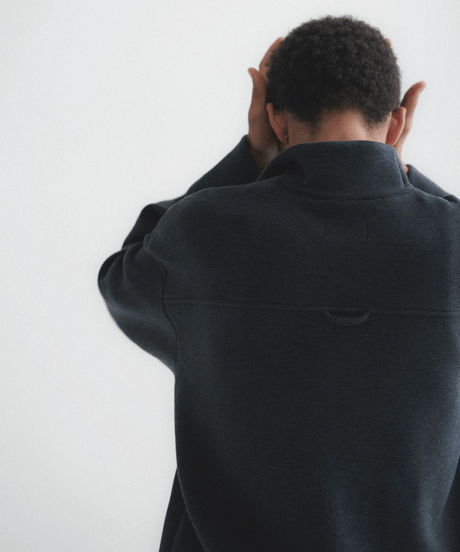 Half-Zip Chest Pocket Sweatshirt