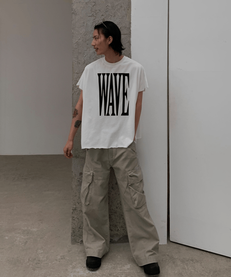 Vintage Wash Loose Cargo Pants / 2color