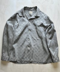 50~60s Van Heusen Washable Silk Shirt Made in USA