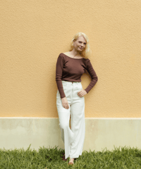 Zoe high west pants