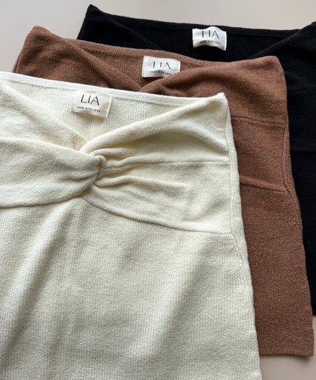 Isela knit bar top