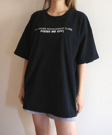 00s "Anger management class" funny t-shirt