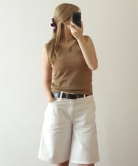 1970s Two man sleeveless knit top