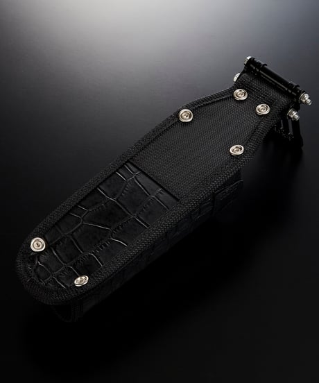 【数量限定】本革クロコ柄 ペン型ドライバーホルダー