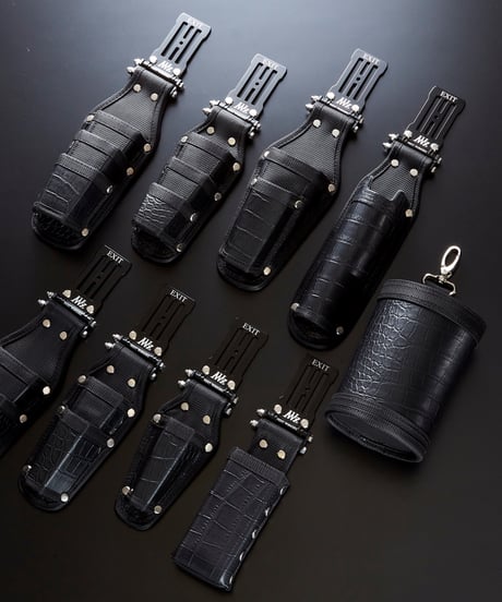 【数量限定】本革クロコ柄 ペン型ドライバーホルダー