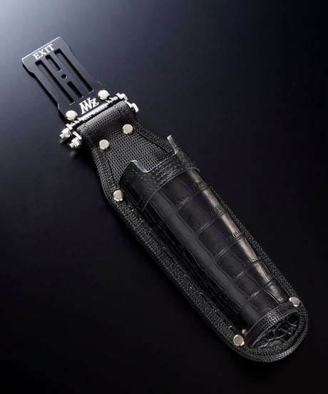 【数量限定】本革クロコ柄 ペン型ドライバーホルダー
