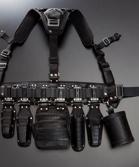 【数量限定】本革クロコ柄 ダストボックスS