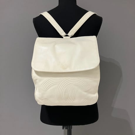 CHANEL (シャネル) ヴィンテージ デカココ ココマーク リュックサック バックパック