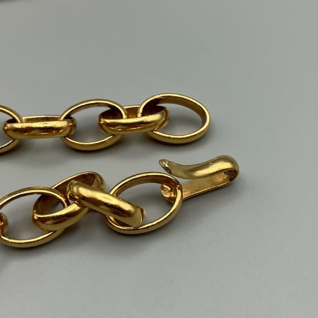 CHANEL (シャネル) ヴィンテージ ココマーク ロゴ ラウンド ネックレス
