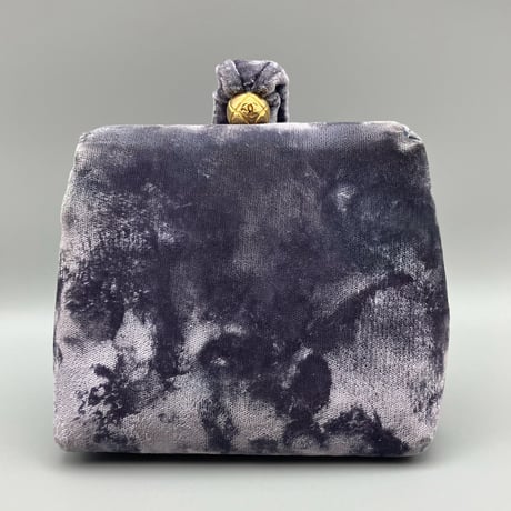 CHANEL (シャネル) ヴィンテージ ベロア ベルベット ターンロック ココマーク ミニハンドバッグ