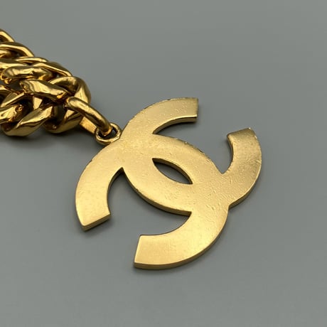 CHANEL (シャネル) ヴィンテージ デカココ ココマーク ロングチェーン ネックレス
