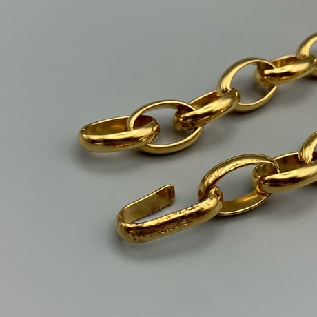 CHANEL (シャネル) ヴィンテージ ロゴ ラウンド ネックレス