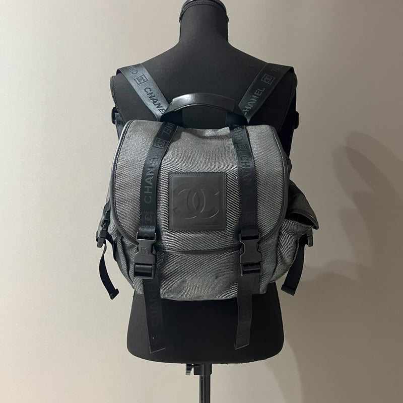 CHANEL (シャネル) ヴィンテージ スポーツライン ココマーク リュック