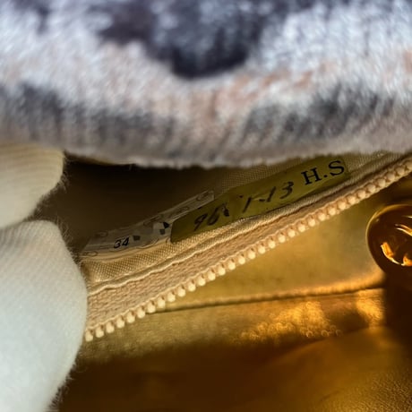 CHANEL (シャネル) ヴィンテージ ベロア ベルベット ターンロック ココマーク ミニハンドバッグ