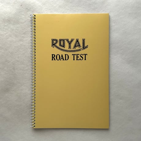 Royal Road Test / ホンマタカシ