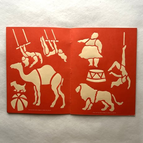 Circus Punch-Out Stencils / Theodore Menten