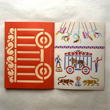 Circus Punch-Out Stencils / Theodore Menten