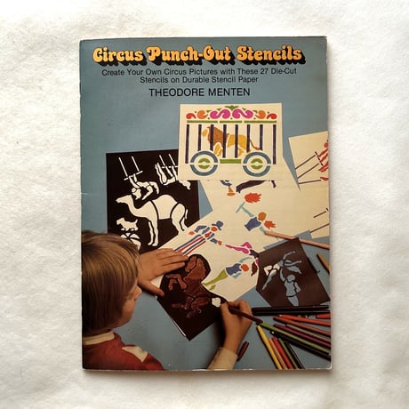 Circus Punch-Out Stencils / Theodore Menten