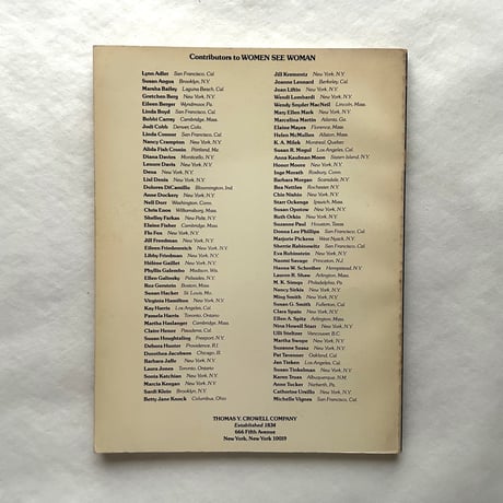 Women See Woman  / Cheryl Wiesenfeld, , Sonia Katchian