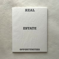 Real Estate Opportunities / ホンマタカシ