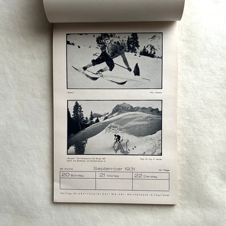 ドイツ・スキーカレンダー  1931 /  ドイツ・スキー連盟