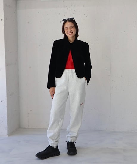 rizotto Volume Sweat Pants【Light Gray】