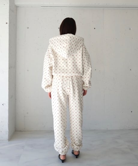 rizotto Big Hood Sweat Parker【original flower】
