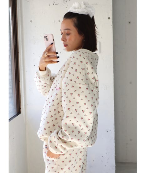 rizotto Volume Sweat Pullover【original flower】