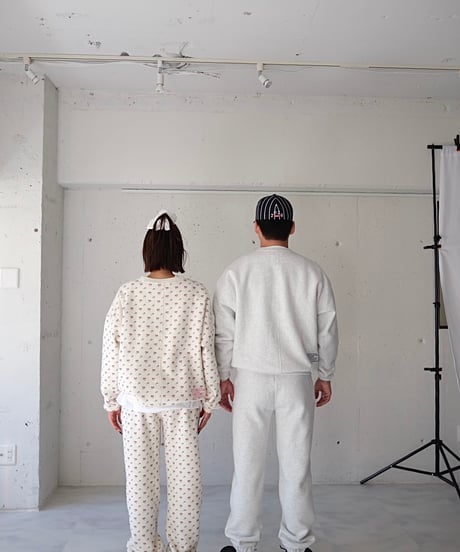 rizotto Volume Sweat Pullover【Light Gray】