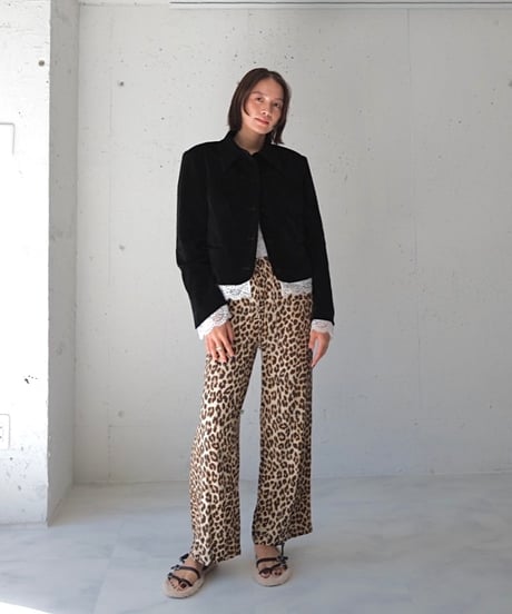 Velvet 3WAY Lace Jacket【BLACK】