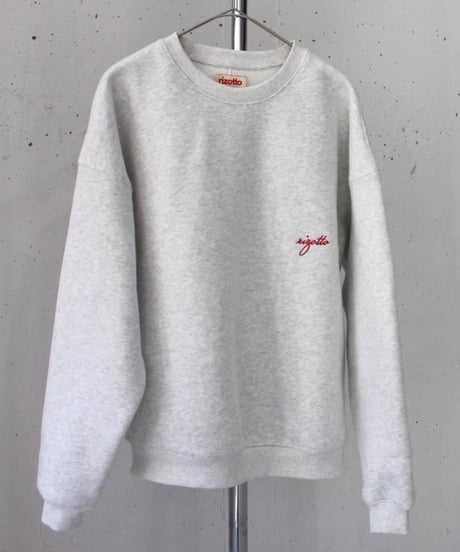 rizotto Volume Sweat Pullover【Light Gray】