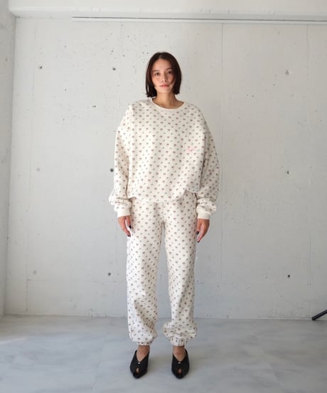 rizotto Volume Sweat Pullover【original flower】