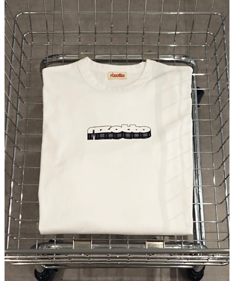 rizotto BIG T【CHECK LOGO】※White