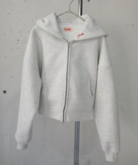 rizotto Big Hood Volume Sweat Parker【Light Gray】