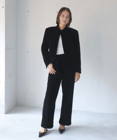 Velvet 3WAY Lace Jacket【BLACK】