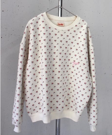 rizotto Volume Sweat Pullover【original flower】