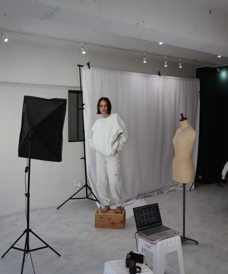 rizotto Volume Sweat Pants【Light Gray】