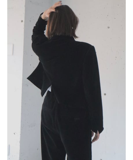 Velvet 3WAY Lace Jacket【BLACK】