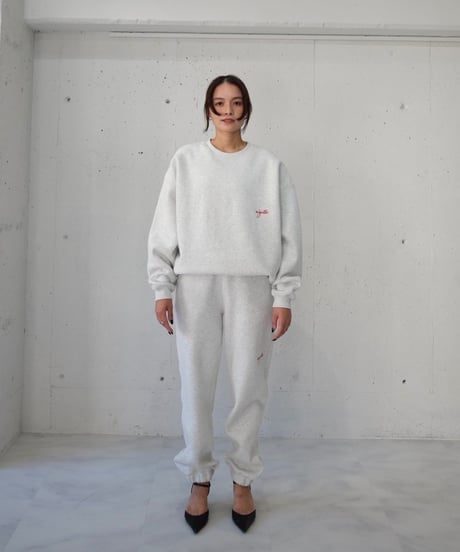 rizotto Volume Sweat Pants【Light Gray】