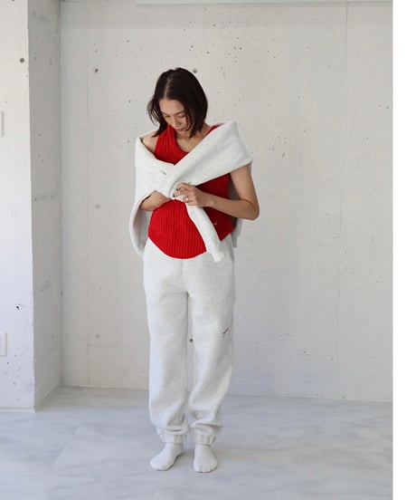 rizotto Volume Sweat Pants【Light Gray】