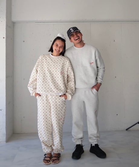 rizotto Volume Sweat Pants【Light Gray】