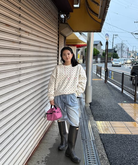 rizotto Volume Sweat Pullover【original flower】