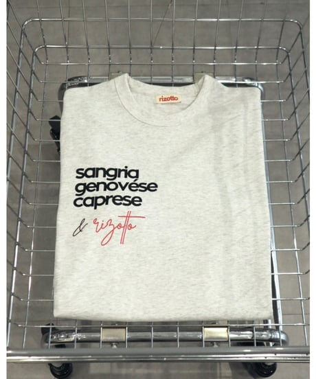rizotto BIG T【ITALIAN MENU】※Light Gray