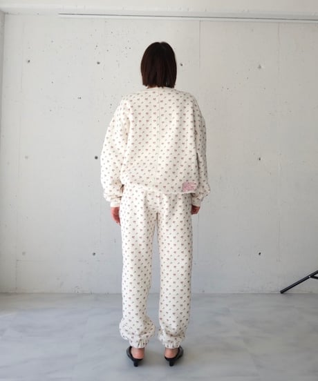 rizotto Volume Sweat Pullover【original flower】