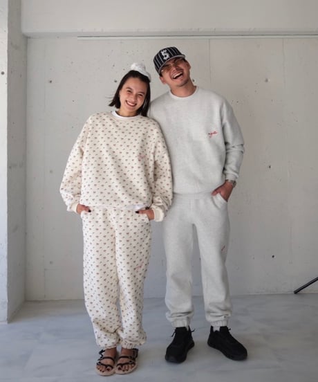 rizotto Volume Sweat Pullover【Light Gray】