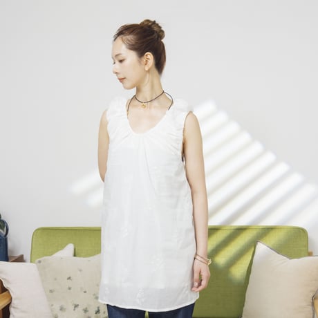 Embroidered Tunic Dress
