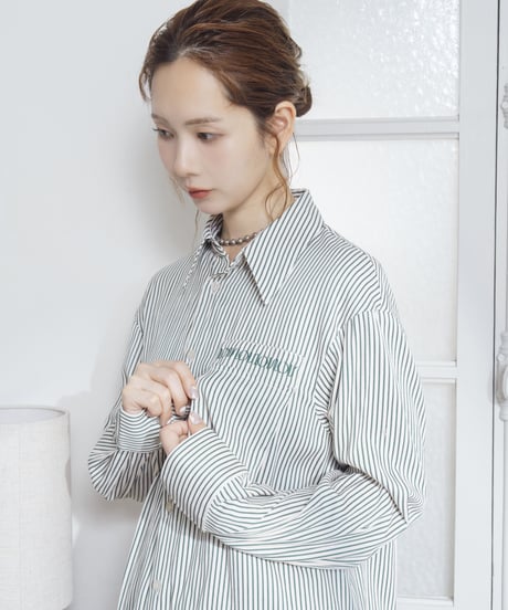 one mile wear  stripe shirt